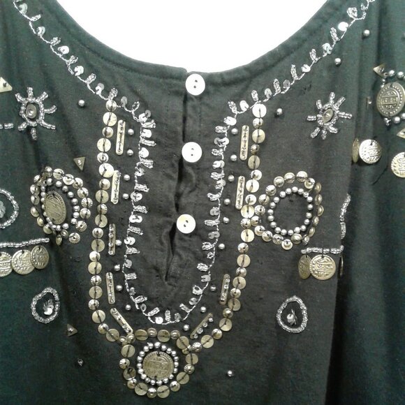 Kommotion NY Embellished Spaghetti Strap Top 1X - Picture 11 of 16